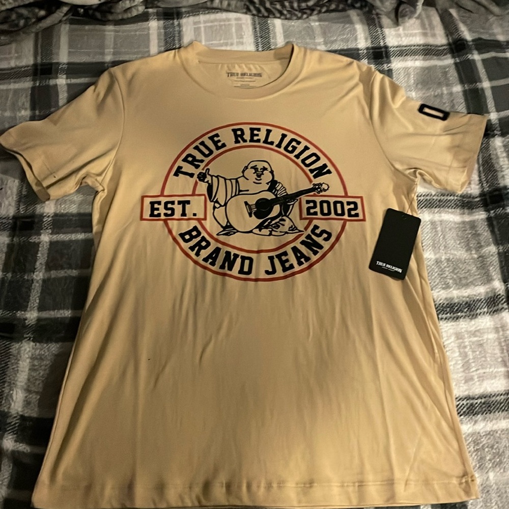 True Religion Travertine Seal 02 Tee brand new